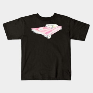 Pink Cadillac, drawing BebiCervin Kids T-Shirt